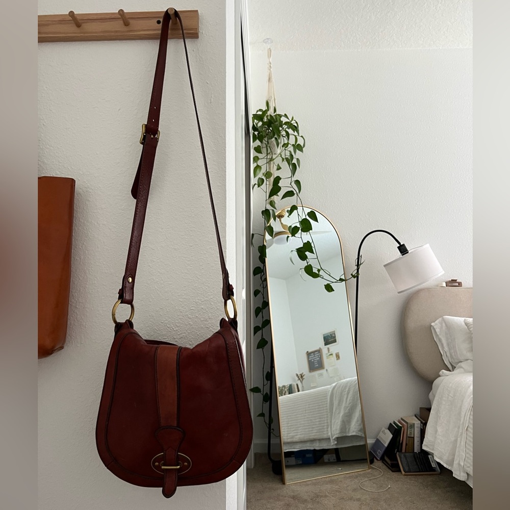 Fossil Brown Crossbody Bag